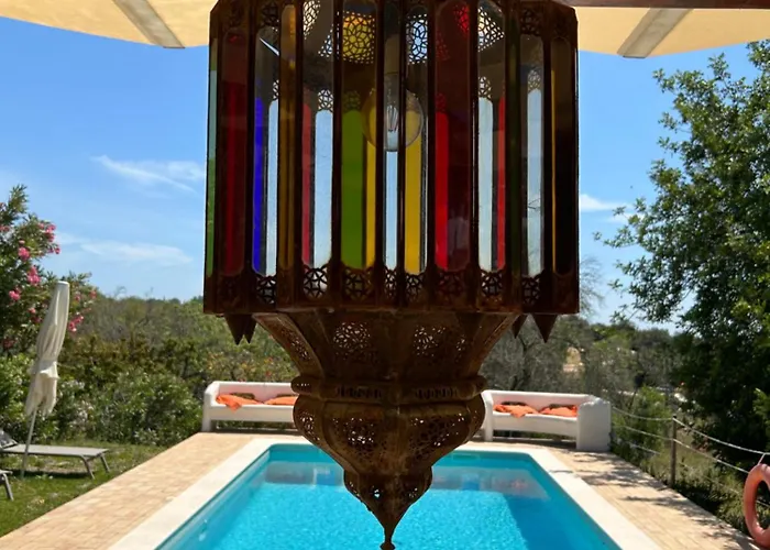 Einzigartige Landhaus-villa Mit Pool, Sauna, Bar Und Bbq * Boliqueime